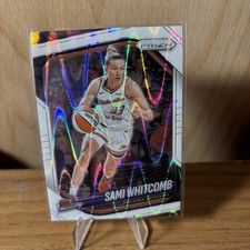 Panini 2025 Prizm WNBA Sami Whitcomb Phoenix Mercury Prizm #108 white seismic