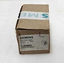 Siemens 3SB14 01-2LZ1 LED Pilot Light Colour : Red 220/240 V 50Hz (LOT OF 10)