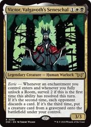 Victor, Valgavoth's Seneschal - Duskmourn: House of Horror - Rare #238