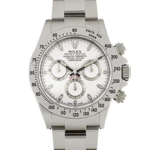 Rolex Cosmograph Daytona 2013 116520 Automatic 40mm White Dial #WW194