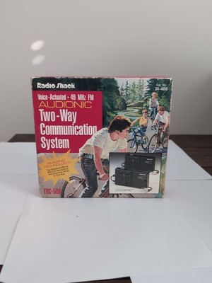  Radio Shack Two-Way Communication System TRC-508 Tested And Working 