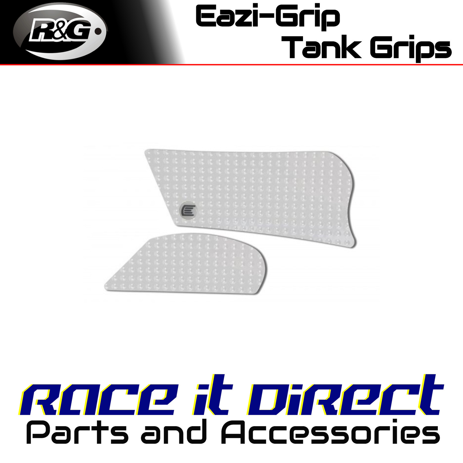 Eazi-Grip Tank Grips for Kawasaki ZX10-R 2016-2025 EVO Clear Eazi-Grip