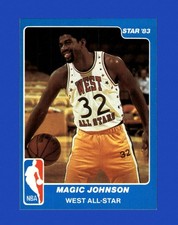 1982-83 Star All-Star Set-Break # 18 Magic Johnson NR-MINT *GMCARDS*