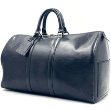 Louis Vuitton Keepall 45 Boston Bag Epi Black M59152 Golf
