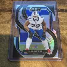 2024 Panini Select - Premier Level Dion Dawkins #152 Silver Prizm Die-Cut