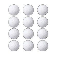 Beistle 12 Piece Volleyball Cutouts Black 5 inches 13 Functional Standard