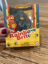 Rainbow Brite RARE 40th Anniversary Christmas CheeBee Chase Blue Glitter Holiday