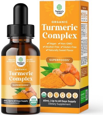 Turmeric Liquid Extract for Joint Pain Mobility and Immune Support 2oz