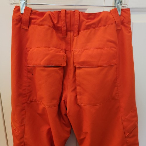 Boulder Gear Orange Insulated Snow Ski Pants Size Large Adjustable Waist Pockets - Picture 8 of 14