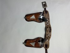 Roy Rogers Toy Cap Gun Holster Belt Set Vintage Cowboy Cap Pistols Western