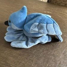 Vintage Plush Creations Blue Jay Hand Puppet