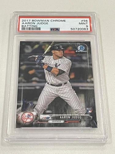 2017 Bowman Chrome - #56 Aaron Judge (RC)
