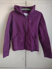 American Giant Hoodie Sz S Purple Heavyweight Full Zip Jacket Hoodie Made In USA