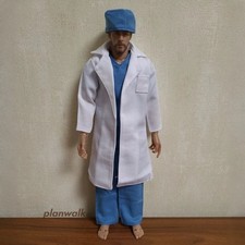 Figura de acción escala 1/6 doctor enfermera abrigo blanco traje quirúrgico 12" único