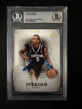 Allen Iverson Authentic Autograph