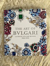 The Art of Bulgari: La Dolce Vita and Beyond 1950-1990 exhibit catalog brand new