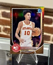 2025-26 Bowman Chrome ZACCHARIE RISACHER REPTILIAN Refractor Hawks #BCV-84