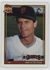 1991 Topps Brett Butler #325 1h8p