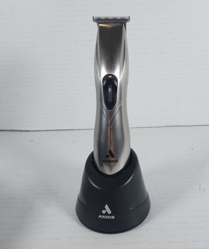 Andis 32810 Slimline Pro Cord/Cordless Beard Trimmer, Lithium Ion T-Blade Chrome - Picture 8 of 21