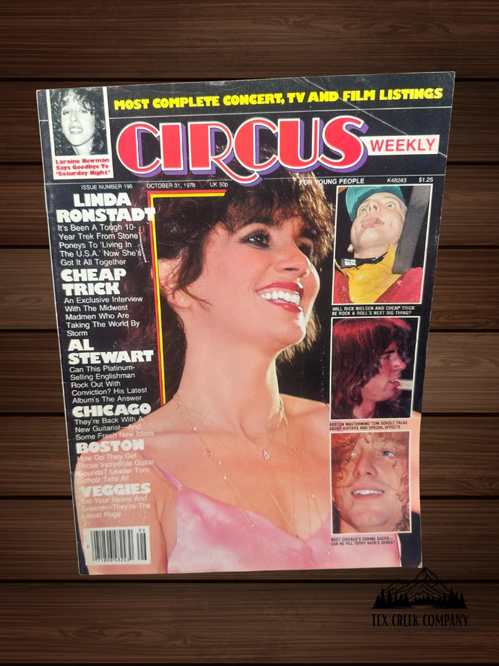Vintage Circus Magazine lot (4) – 1978 Andy Gibb, Bee Gees, John Travolta, Marle - Image 3 of 4