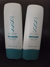 Lot of 2 Avon Skin-So-Soft Shower and Shave Body Wash - Original