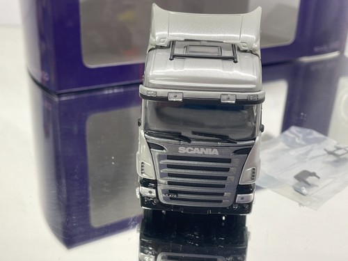 LION TOYS SCANIA R470 TRACTOR TRUCK -SILVER MET. 1:50- GOOD IN BOX - Picture 5 of 9