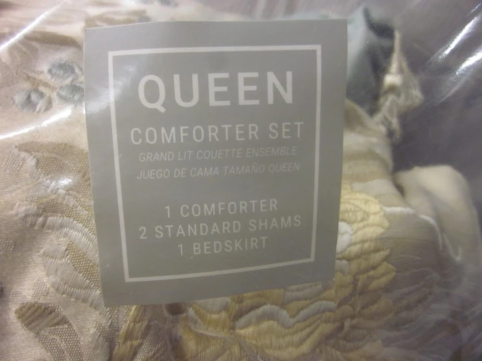 Marquis By Waterford Warren Queen Comforter 4-Piece Set - Image 3 of 4