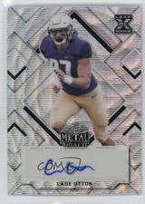 2022 Leaf Metal Draft Silver Wave /30 Cade Otton #BA-CO1 Auto 1fb7