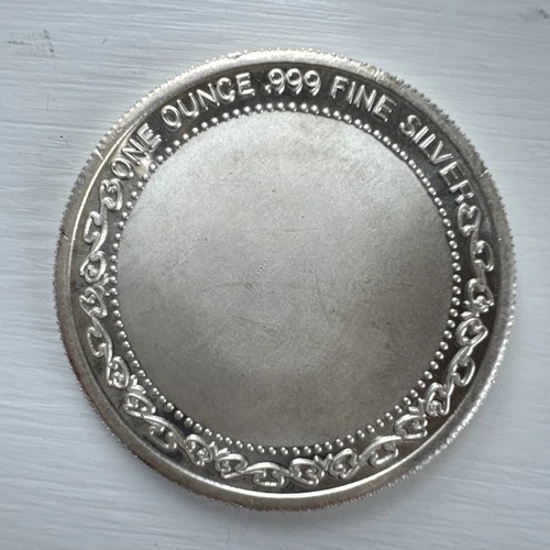 Vintage Silver Towne Oustanding Sales Achievement 1 Oz .999 Silver Round