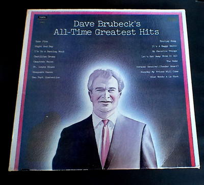 DAVE BRUBECK  All-Time Greatest Hits 2LPs 1974 PAUL DESMOND Take Five VINYL Jazz