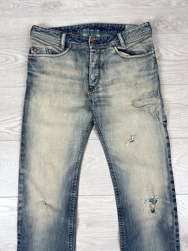 Diesel Iakop Distressed Washed Denim Grunge Pants Jeans W 31 Mens Size - Picture 3 of 17