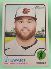 2022 Topps Heritage - DJ Stewart #362 - Baltimore Orioles 