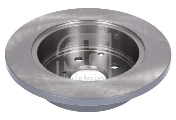 2x Febi Rear Solid Brake Discs Fits Lexus Toyota Hs Mark X Zio Rav 4 281mm - Image 2 of 2