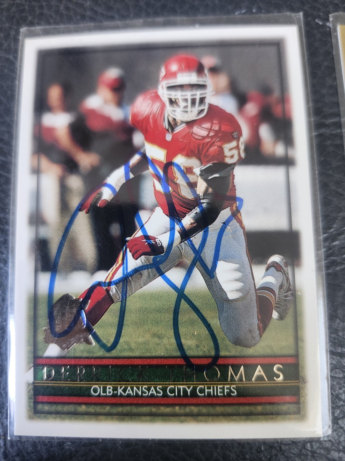 Topps Derrick Thomas Autographed Cards