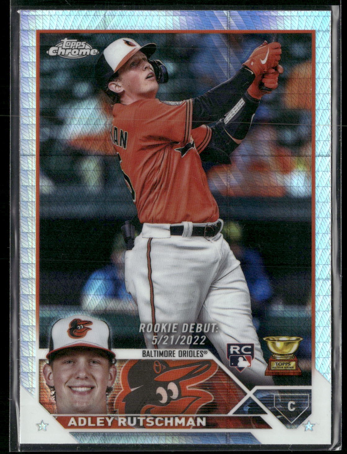 2023 Topps Chrome Update #USC1 Adley Rutschman Prism