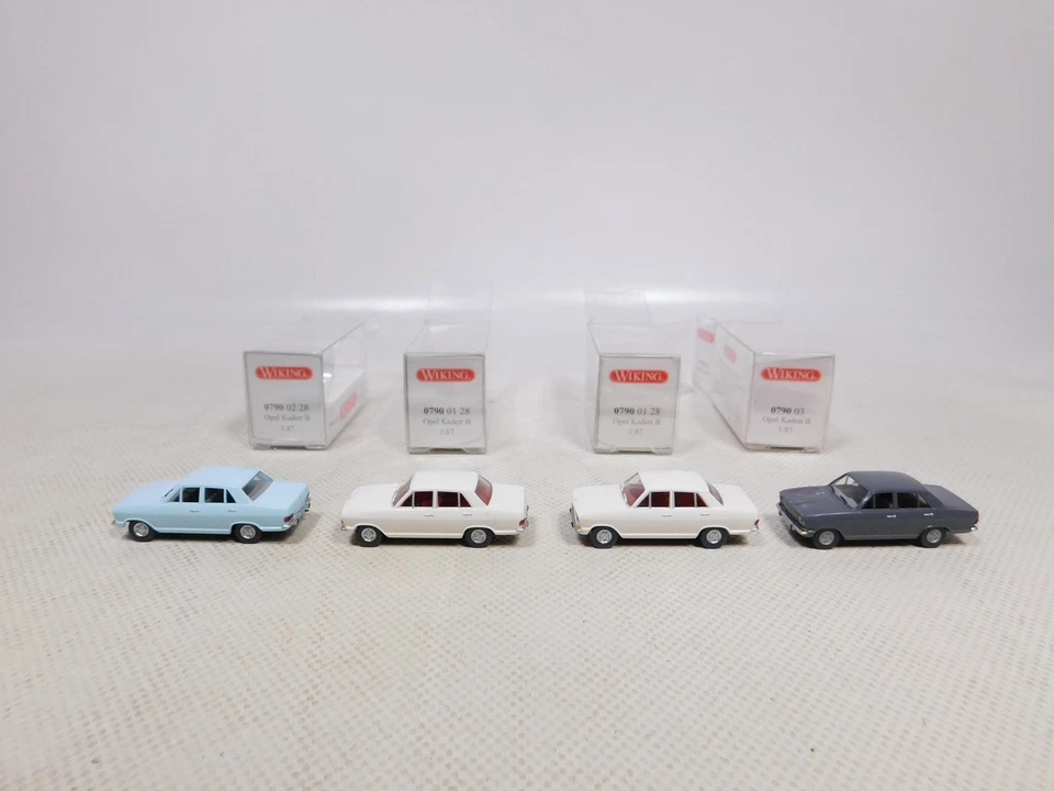 Opel Kadett B 1:87 H0 4X TOP + Box #EG678-0,5 - Immagine 2 di 4