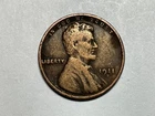 1911 D Lincoln Wheat Cent Reverse Scrap 4:00 #2