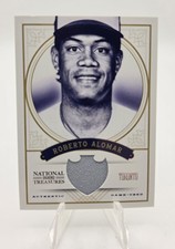 2012 Panini National Treasures Game Used /99 Roberto Alomar #116 HOF