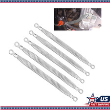 Universal Heavy Duty Braided Ground Wire Kit 5pcs Terminals Plugs Three 10 And Universal Heavy Duty Braided Ground Wire Kit 5pcs Terminals Plugs Three 10 And