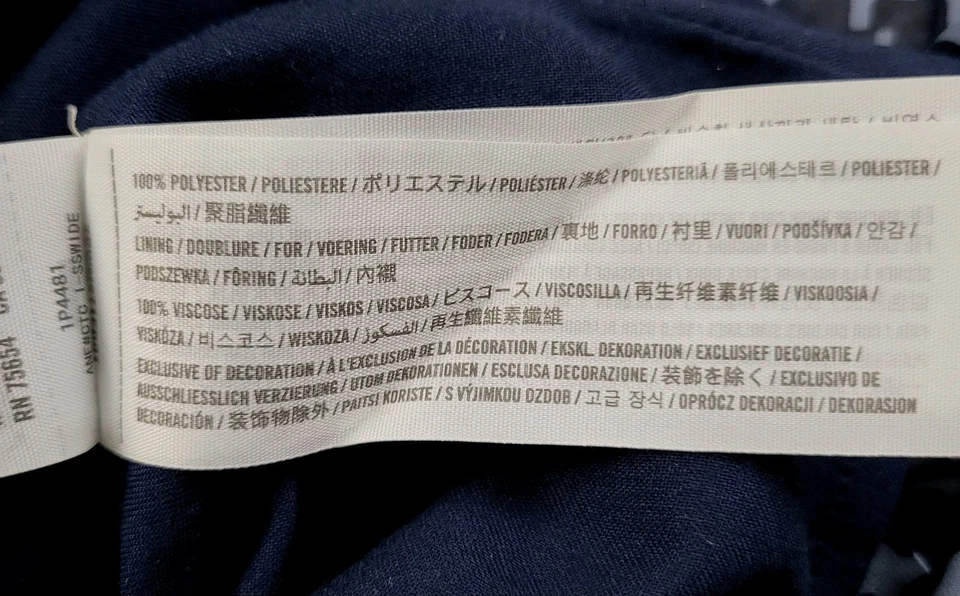 Vestido informal sin mangas para mujer Abercrombie And Fitch talla 00 Foto 4 de 4