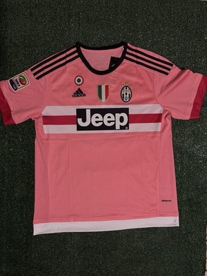 NEW Adidas Rare Juventus 2015/16 Away #10 Pogba Soccer Jersey Mens