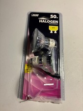 2 Bulbs - FEIT electric Hal Indoor Reflector Flood 50W, 3000K, GU10 Base