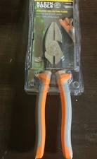 Klein Tools 2139NERINS Insulated Pliers, Side Cutters, 9-Inch