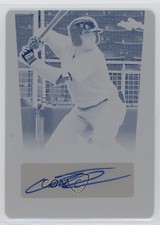 2018 Leaf Flash Printing Plate Cyan 1/1 Triston Casas #BA-TC1 v9t