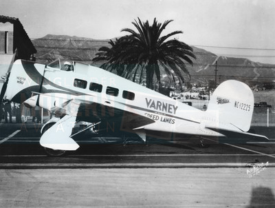 Lockheed Orion - Varney Speed Lanes - Original Foto