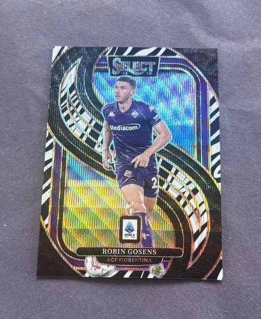 2024-25 Panini Select Serie a - Mezzanine Robin Gosens #131 Zebra Prizm