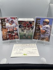 Drew Bledsoe Rick Mirer 1993 Classic Draft Gold Auto 0094/5000 + 102 Card Set