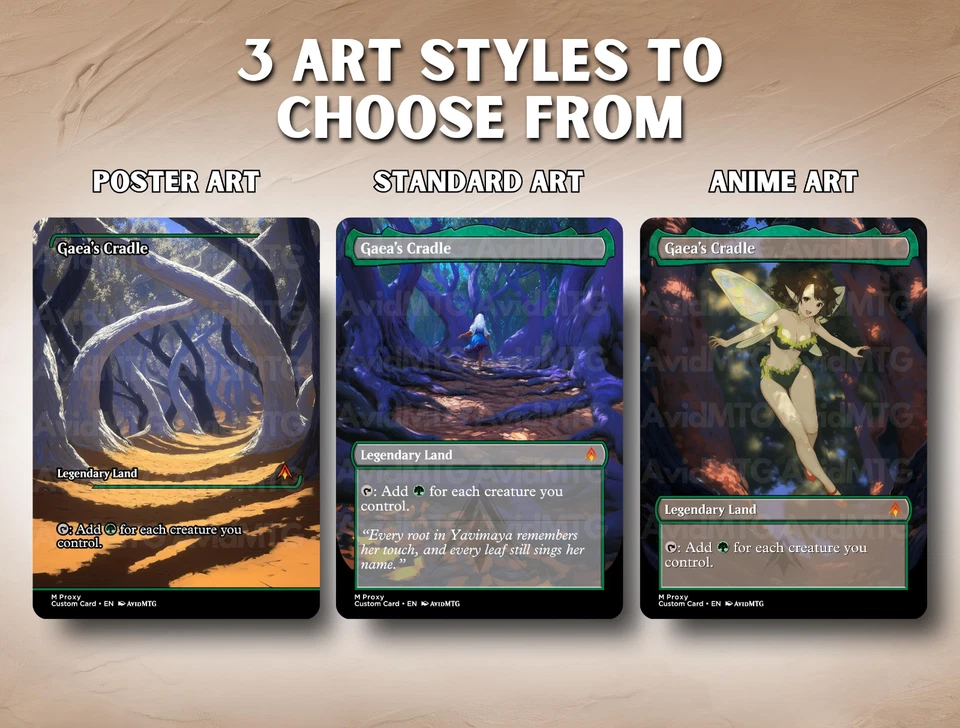 Gaea's Cradle - Custom Magic: The Gathering Card - Image 2 of 4