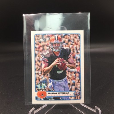 Brandon Weeden 2012 Topps Magic Mini Pigskin 50 61 #/50 Cleveland Browns Rookie