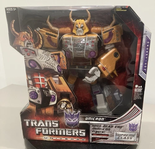 Transformers Unicron W/ Dead End Mini Con Hasbro Supreme Class New Sealed